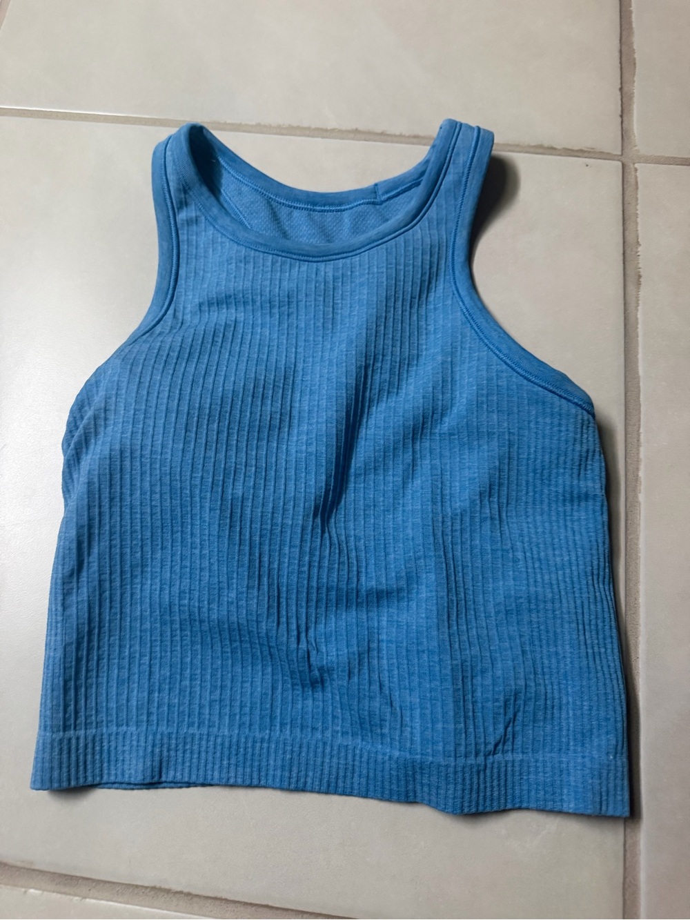 Lululemon Ebb to Street Cropped Tank